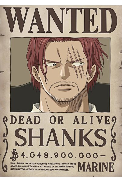 OEM Poster Carton 250g A4 One Piece Shanks, Colectie Anime, Hartie Premium, 2...