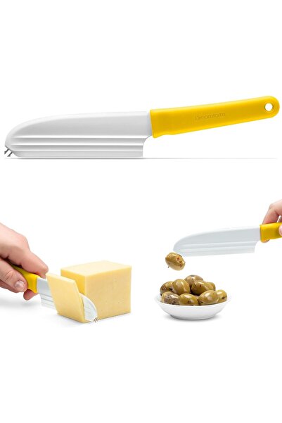 OEM Cuțit Dreamfarm Knibble Lite pentru brânzeturi/mezeluri, antiaderent, fur...