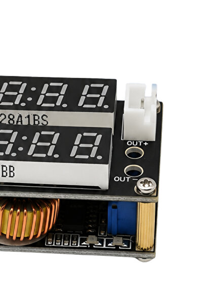RoboPazar XL4015 5A DC-DC Step Down Dönüştürücü – Dijital Voltaj Akım Göstergeli Ayarlanabilir Güç Modülü