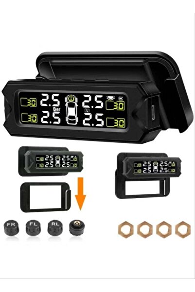 Generic نظام مراقبة ضغط الإطارات TPMS【ترقية 2026】 جهاز مراقبة ضغط الإطارات با...