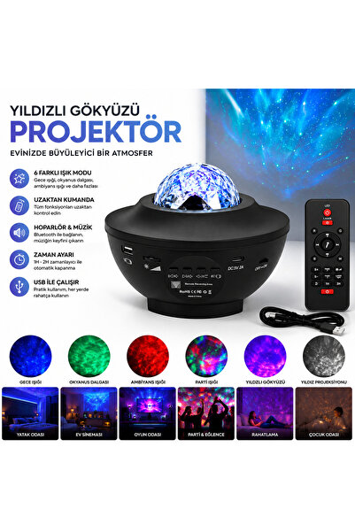 GALAXY COVER MULTİFONKSİYON PROJEKTÖR