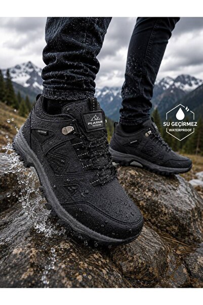Babetty Erkek Trekking Kısa Spor Bot Outdoor Ortopedik Ayakkabı Suya Karşı Dayanıklı