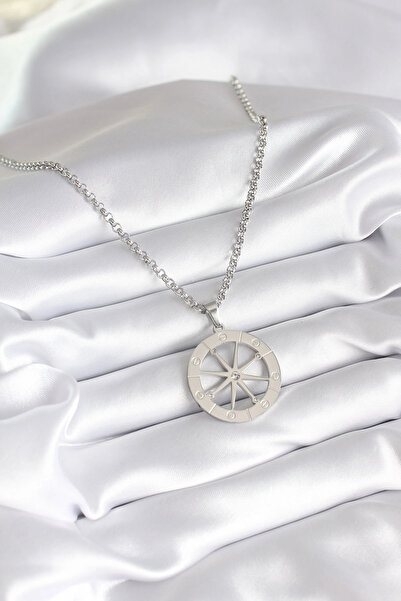 online kapsulavm avm alışveriş 316L Steel Silver Color Zircon Stone Dream Cat...