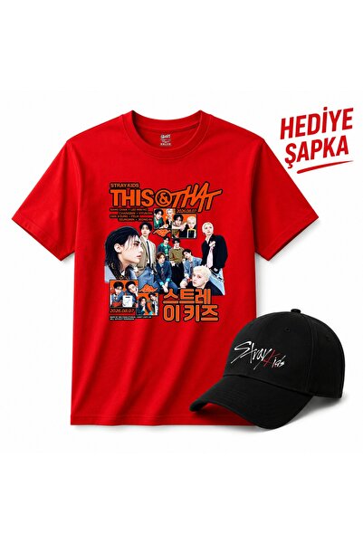 barsdepo Strayki̇ds This That T-Shirt, Premium Quality Unisex Kids/Adult (Hat...