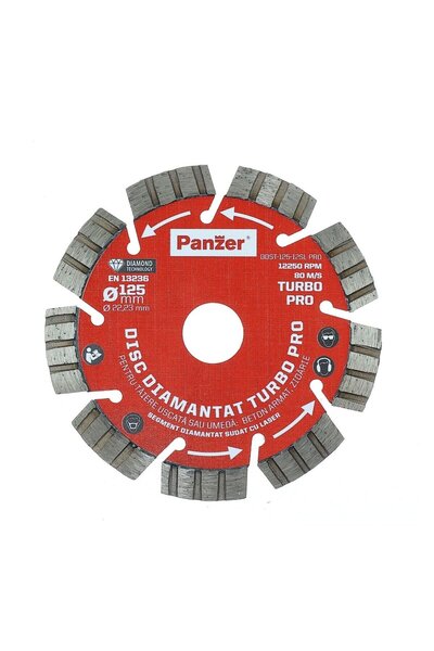 OEM Continuous diamond blade, for cutting reinforced concrete / masonry, Panz...