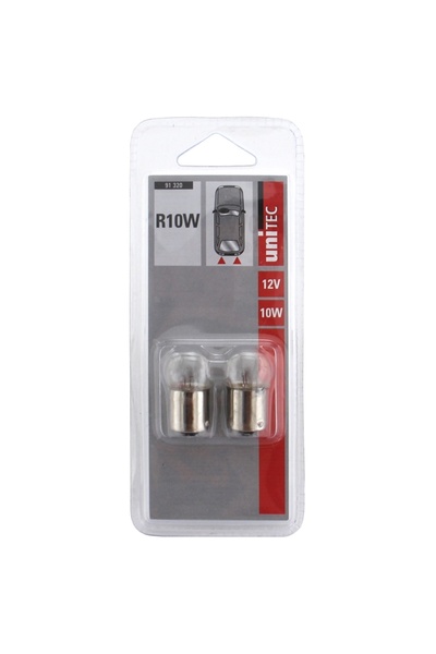 OEM Unitec R10W car position bulb, 10 W, 12 V, set of 2 pieces