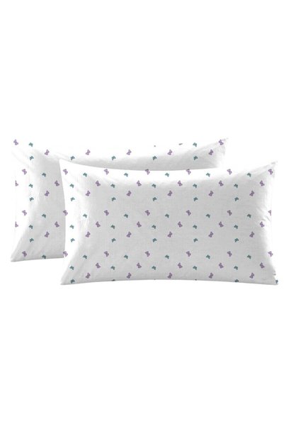 OEM Fata de perna Deluxe Pucioasa Della, bumbac, multicolor, 50 x 70 cm, set ...