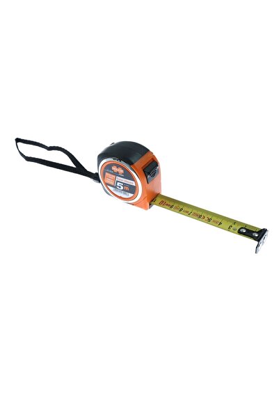 OEM Metal tape measure, with lock, with hooks, Holzer S15-5019B, 5 m, 19 mm
