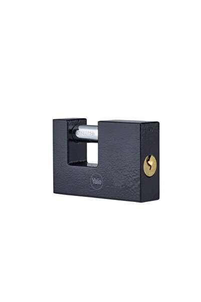 OEM Keyed padlock Y113BL/75/114/1, Yale, steel, black, 75 mm