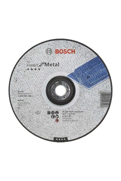 OEM Roughing disc with clearance, Bosch Expert for Metal, 230 x 22.23 x 6 mm