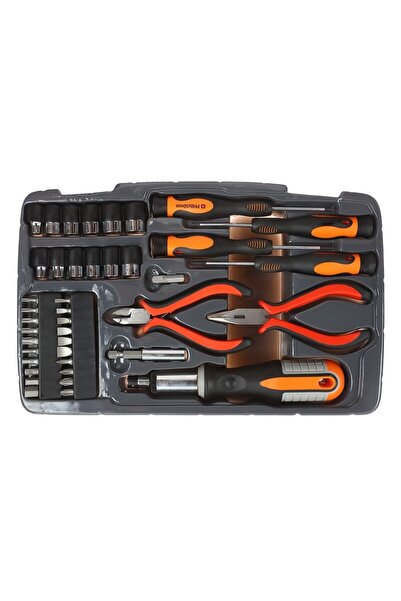 OEM Screwdriver set + pliers + 34 accessories Holzer Profi 372141