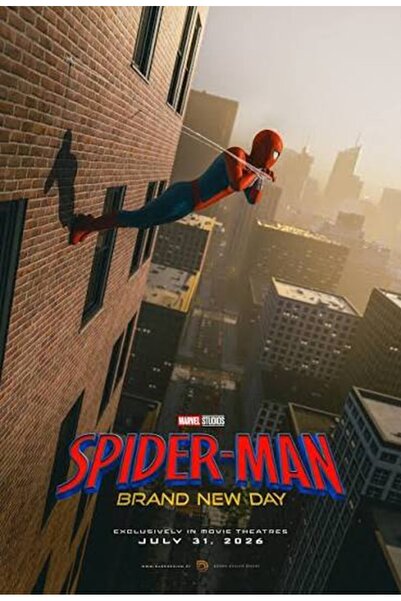 512 STORE Spider Man Brand New Day 2026 Film Afiş Poster Modern Tasarım Duvar...
