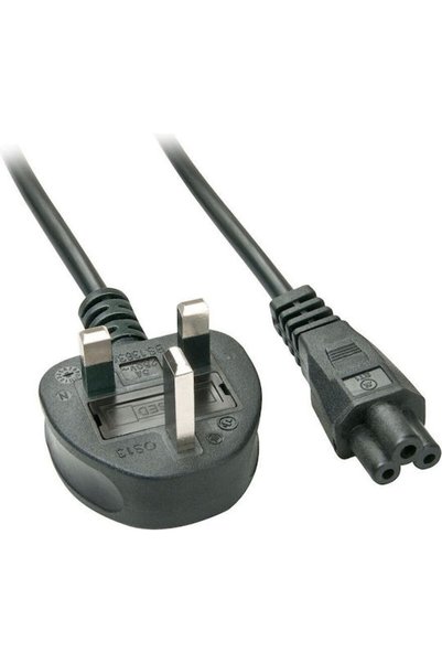LİNDY Καλώδιο IEC C5 - IEC C5 2μ Μαύρο (30409)