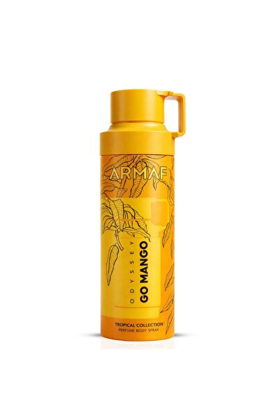 Armaf Odyssey Go Mango Yellow Body Spray For Men & Women 200ml, Long Lasting ...