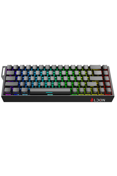 LDON Mide68 Hall Effect Manyetik Gaming Klavye - Rapid Trigger, 8K Hz, 0.01 m...