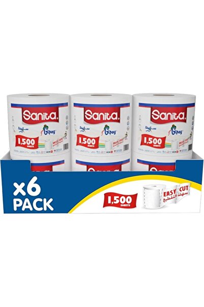 GENERAL Maxi Tissue Roll with 1500 Sheets from Sanyta Gypsy