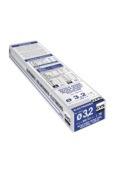 OEM Electrozi cu înveliș rutilic GYS 3,2x350 mm, pachet 70 bucăți