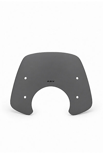 ABV SYM Fiddle 4 2022-2024 Füme Ön Cam 33x45 + Bağlantı Ekipmanları