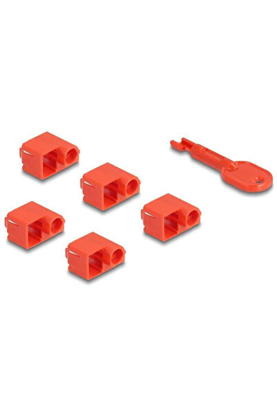 DELOCK RJ45 Αποκλειστής Θυρών 10 τεμάχια 20929