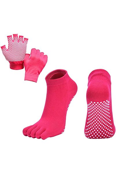 GENERAL Dress Sisi Yoga Fingerless Gloves Socks for Yoga Play