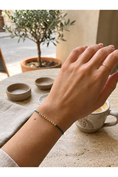 Femenino 10 Gold Dorika Bulk String Adjustable Luck Bracelet