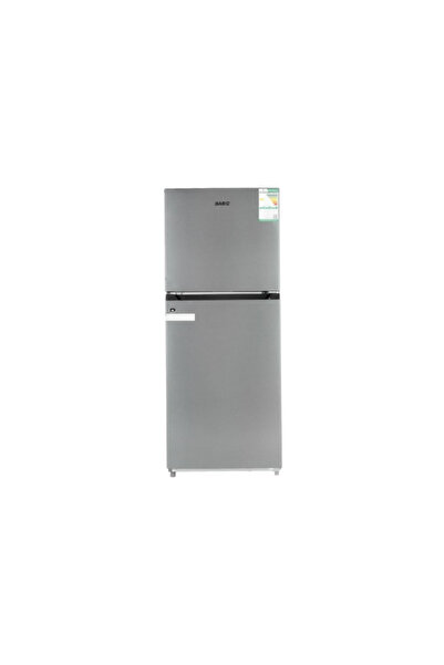 BASIC Two-Door Refrigerator 297 Liters – 10.2 Cubic Feet – Silver – BRD-HM380DS