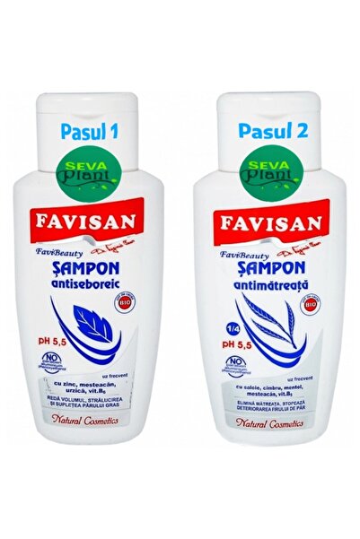 Favisan Intensive Anti-Dandruff Kit [Anti-Seborrheic and Anti-Dandruff Shampo...