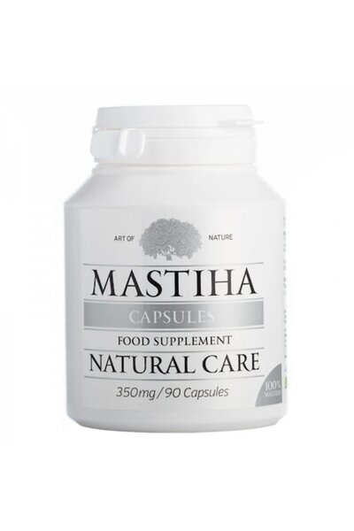 Mastiha Supliment alimentar, Tractul gastrointestinal, 100% Mastiha, 90 capsule