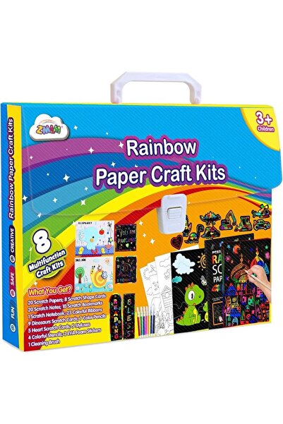 GENERAL Zedamlm Birthday Gift for Boys Aged 3-12: Rainbow Color Magic Paper S...
