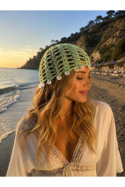 ER&ÇE HOME Hand Knitted Bohemian Beanie 100% Cotton