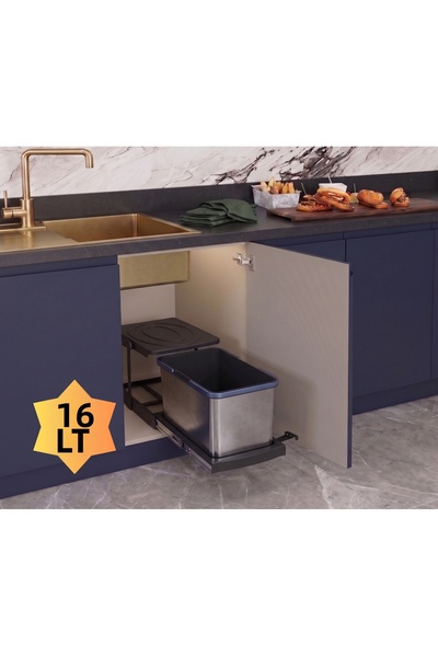 almital mobilya aksesuarları furniture accessories Coș de gunoi Cassone de 16...