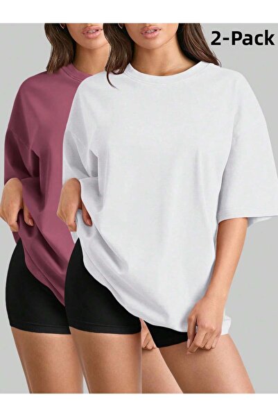 DAXİS Sportwear Company ΣΥΣΚΕΥΑΣΙΑ 2 ΤΕΜΑΧΙΩΝ ΑΠΛΩΝ ΓΥΝΑΙΚΕΙΩΝ ΜΠΛΟΥΖΩΝ