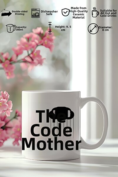 qoeuyl boutique Codemother Printed Funny, Developer, Software Engineer, Godfa...