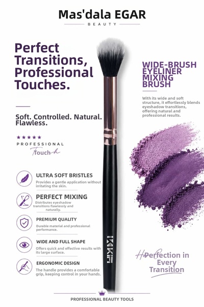 Mas'dala EGAR Eyeshadow Blending Brush Professional Makeup Brush Wide Constru...