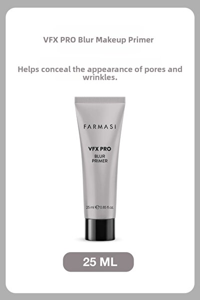 Farmasi Vfx Pro Blur Primer 25 ml |   Pore Concealing, Wrinkle-Reducing Makeu...