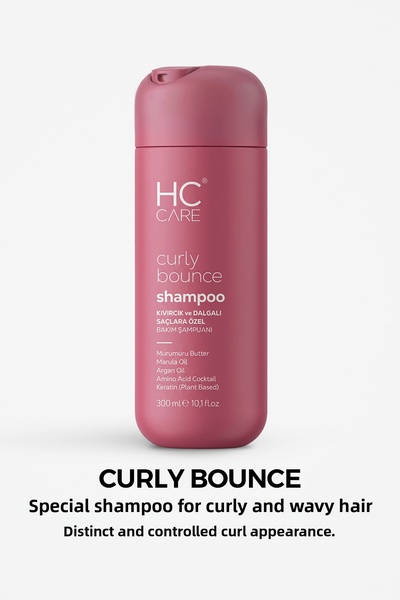 HC Care Curly Bounce Conditioning Shampoo for Curly and Wavy Hair