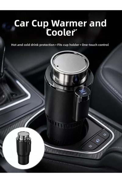northcity n Smart Heating and Cooling Car Cup Holder - New Generation with Ci...