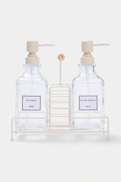TRENDYOLMİLLA HOME 2-Piece Kitchen Detergent Dispenser Set Tphaw27Sbn00002