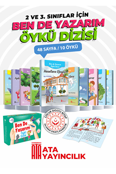 Ata Yayıncılık Ben de Yazarım Öykü Dizisi (2 ve 3. Sınıflar)