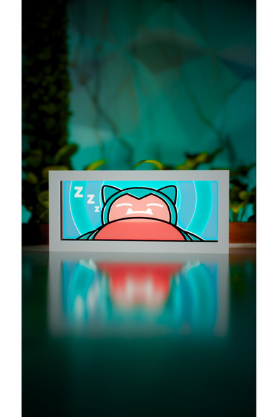 Jade Produck Snorlax - LED Işık Kutusu