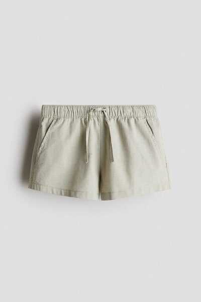 H&M Keten Karışımlı Şort