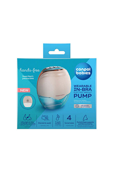CANPOL Pompa de San Electrica tip Scoica, Hands Free 20/100, babies
