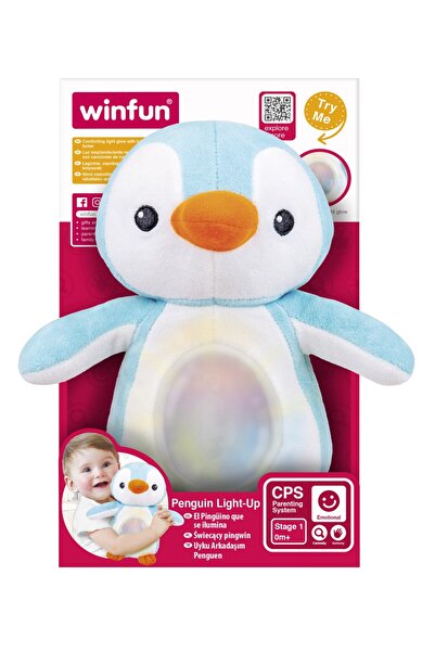 WINFUN JUCARIE PINGUIN ALBASTRU CU SUNETE SI LUMINI