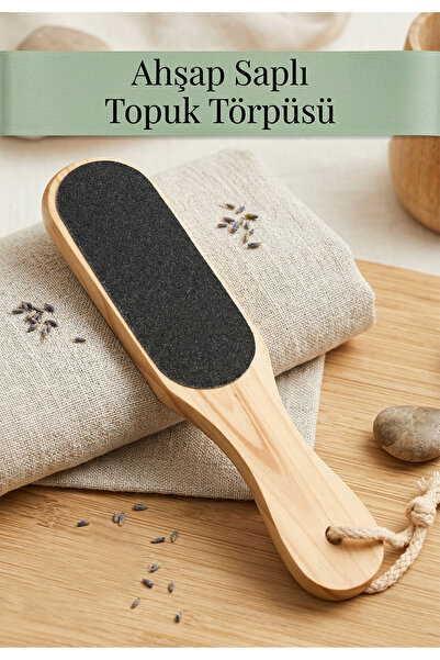 Lotravia Ahşap Saplı Topuk Törpüsü