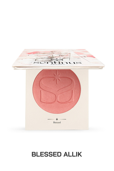 Sentinus Blessed Powder Blush |   Pink Tone |   Sparkling End |   High Pigment & Silky Texture