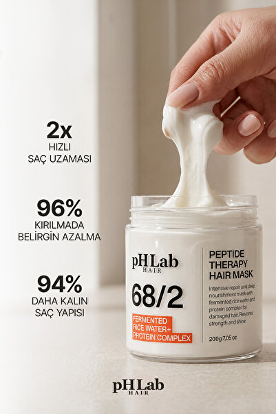 Ph Lab PhLab Hair Saç Maskesi Bağ Terapisi Fermente Pirinç Suyu & Protein Complex