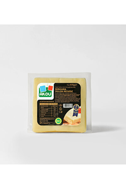 Akdu Tam Yağlı Olgunlaştırılmış Bergama Tulum Peyniri (koyun-400 Gr)