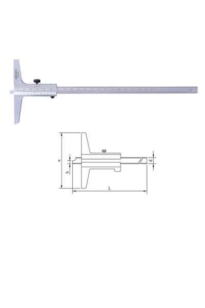 Asimeto As-321-12-2 Mechanical Leather Nli Caliper 0-300 mm
