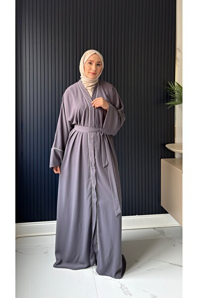 EYMAHCA عباية بيبلي بقصة عصرية وتصميم مريح، فستان محتشم أنيق للاستخدام اليومي...