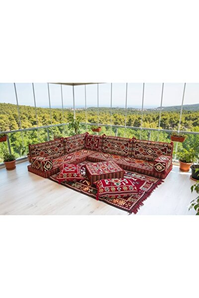 ademircan Otantik tasarımlı Şark Köşesi Minder Takımı/ 70×190×10 cm / Ev, sal...
